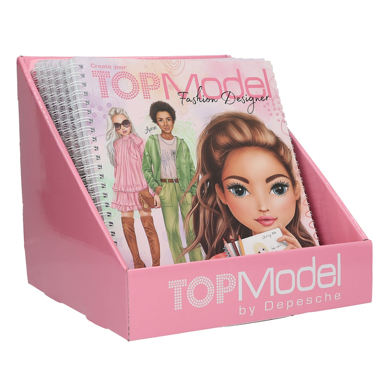 TOPModel Colouring Book Fashion Designer